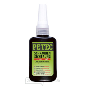 PETEC 92050 Prípravok na zaistenie skrutiek - vysoká pevnosť, 50 g PETEC 92050 Prípravok na zaistenie skrutiek - vysoká pevnosť, 50 g gallery main image