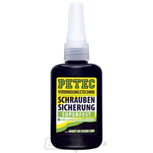 PETEC 93050 Prípravok na zaistenie skrutiek - super pevnosť, 50 g PETEC 93050 Prípravok na zaistenie skrutiek - super pevnosť, 50 g gallery main image