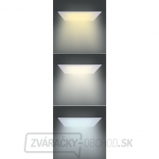 Solight LED mini panel CCT, podhľad, 18W, 1530lm, 3000K, 4000K, 6000K, štvorcový Náhľad