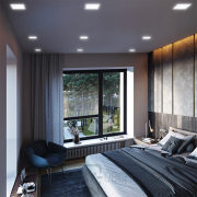 Solight LED mini panel CCT, podhľad, 18W, 1530lm, 3000K, 4000K, 6000K, štvorcový Náhľad