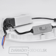 Solight LED mini panel CCT, podhľad, 18W, 1530lm, 3000K, 4000K, 6000K, štvorcový náhled
