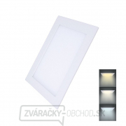 Solight LED mini panel CCT, podhľad, 18W, 1530lm, 3000K, 4000K, 6000K, štvorcový gallery main image