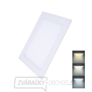 Solight LED mini panel CCT, podhľad, 18W, 1530lm, 3000K, 4000K, 6000K, štvorcový Solight LED mini panel CCT, podhľad, 18W, 1530lm, 3000K, 4000K, 6000K, štvorcový gallery main image