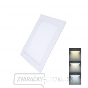 Solight LED mini panel CCT, podhľad, 12W, 900lm, 3000K, 4000K, 6000K, štvorcový gallery main image