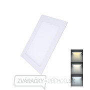 Solight LED mini panel CCT, podhľad, 12W, 900lm, 3000K, 4000K, 6000K, štvorcový Solight LED mini panel CCT, podhľad, 12W, 900lm, 3000K, 4000K, 6000K, štvorcový gallery main image