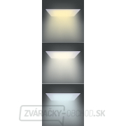 Solight LED mini panel CCT, podhľad, 6W, 450lm, 3000K, 4000K, 6000K, štvorcový Náhľad