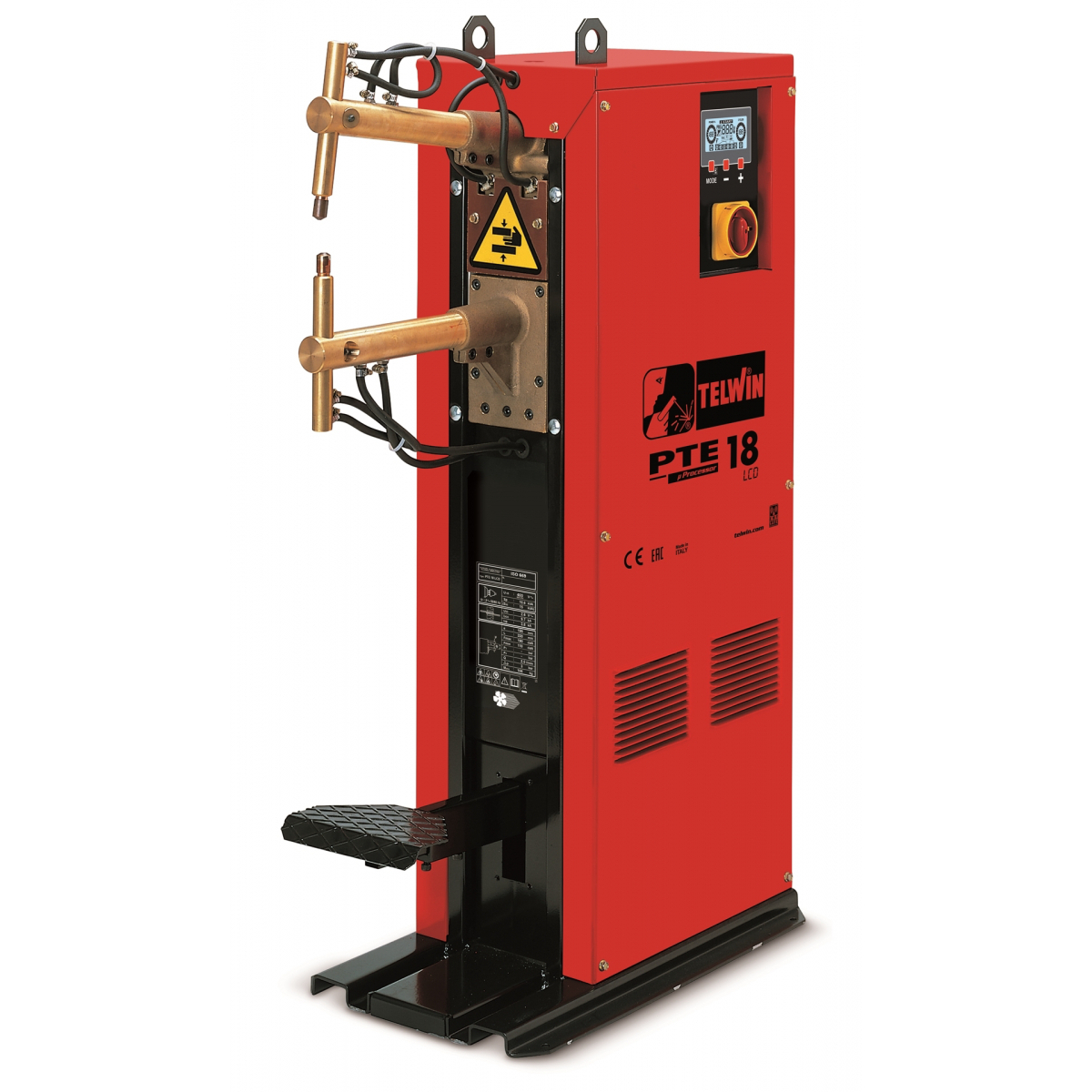 Stĺpová bodová zváračka Telwin PTE 18 LCD rameno 500 mm