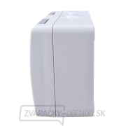 Dvojitá zásuvka Solight IP54, sivá Náhľad