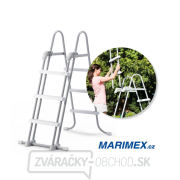 Schodíky k bazénom výška 0,91/1,07 m - bezpečnostné náhled