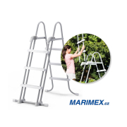 Schodíky k bazénom výška 0,91/1,07 m - bezpečnostné náhled