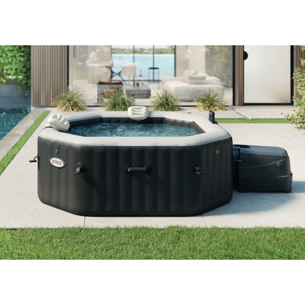 Bazén vírivý nafukovací Pure Spa - Jet & Bubble Deluxe HWS 6 - Intex 28462EX Náhľad