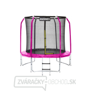 Trampolína Marimex 244 cm ružová + ochranná sieť + schodíky ZADARMO  Trampolína Marimex 244 cm ružová + ochranná sieť + schodíky ZADARMO  gallery main image