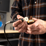 Scheppach HG 35 - dvojkotúčová brúska leštička so systémom Flexidrive Náhľad