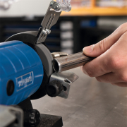 Scheppach HG 35 - dvojkotúčová brúska leštička so systémom Flexidrive Náhľad