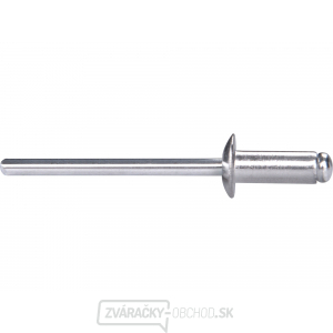 Sada hliníkových nitov 1000ks, O 4,0x9,6mm s plochou hlavou Sada hliníkových nitov 1000ks, O 4,0x9,6mm s plochou hlavou gallery main image