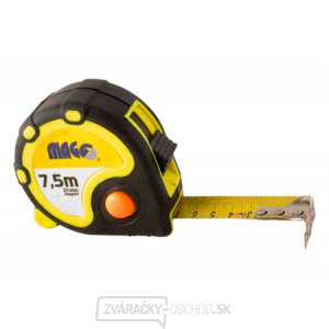 Zvinovací meter 7,5m x 25mm (guma/plast, magnet) Zvinovací meter 7,5m x 25mm (guma/plast, magnet) gallery main image