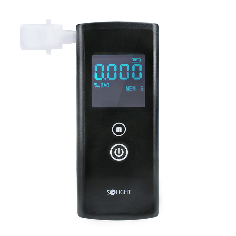 Alkohol tester Solight, 0,0 - 3,0 ‰ BAC, presnosť 0,1 ‰ Alkohol tester Solight, 0,0 - 3,0 ‰ BAC, presnosť 0,1 ‰