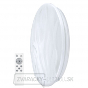 Solight LED inteligentné stropné svetlo Wave, 30W, 2300lm, wifi, RGB + CCT, diaľkové ovládanie Náhľad