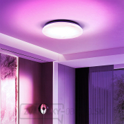 Solight LED inteligentné stropné svetlo Wave, 30W, 2300lm, wifi, RGB + CCT, diaľkové ovládanie náhled