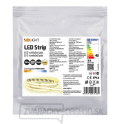Solight LED COB svetelný pás 5m, 10W/m, 1000lm/m, CRi90, IP44, teplá biela náhled