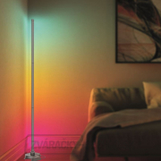 Solight LED inteligentná stojacia lampa Rainbow, wifi, RGB, CCT, 140 cm Náhľad