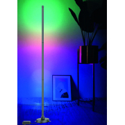 Solight LED inteligentná stojacia lampa Rainbow, wifi, RGB, CCT, 140 cm Náhľad