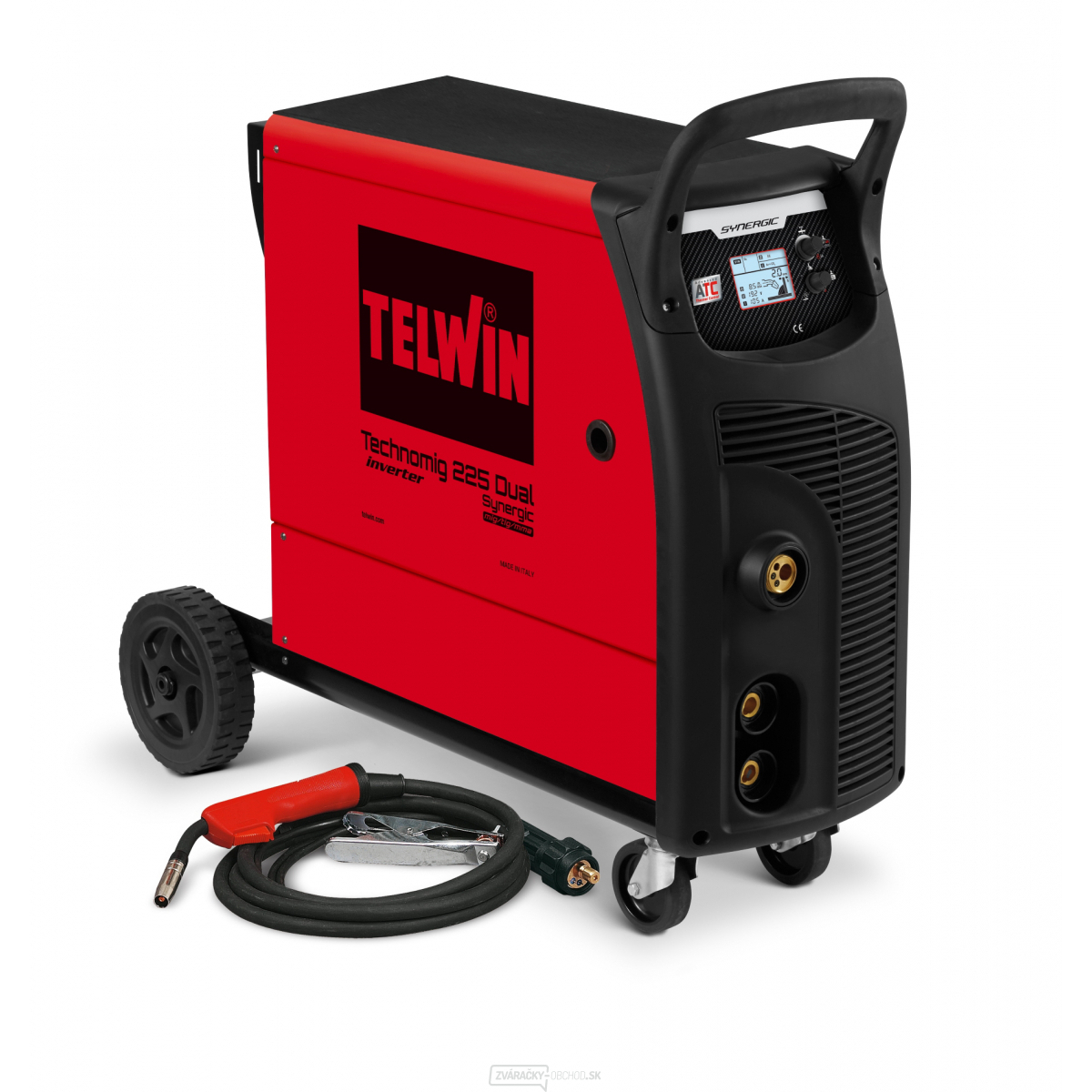 Zvárací invertor CO2 Technomig 225 Dual Synergic Telwin