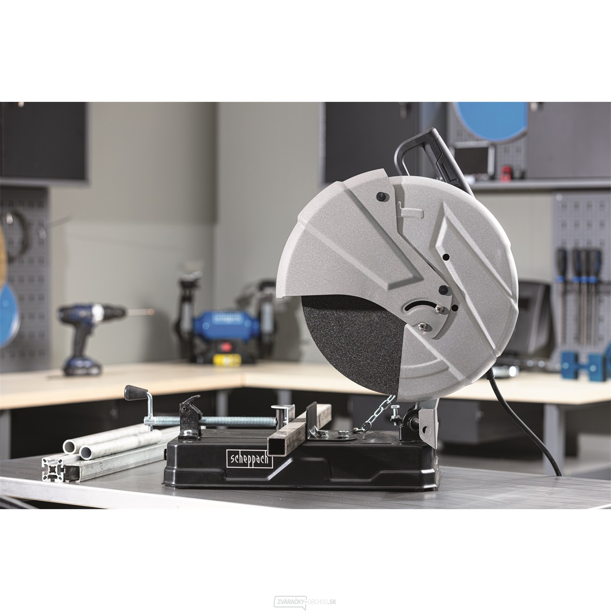Scheppach MT 150 deliaca kotúčová píla na kov