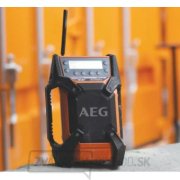 AEG 18V DAB + digitálne aku rádio na pracovisko BR1218C-0 AEG 18V DAB + digitálne aku rádio na pracovisko BR1218C-0 náhled