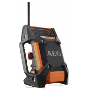 AEG 18V DAB + digitálne aku rádio na pracovisko BR1218C-0