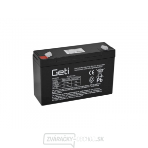 Batéria olovená 6V 12Ah Geti Batéria olovená 6V 12Ah Geti gallery main image