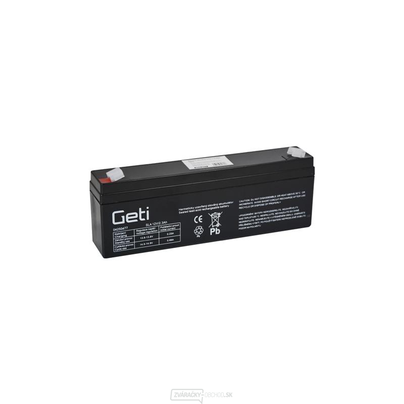 Batéria olovená 12V 2.3Ah Geti