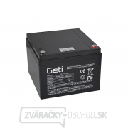 Batéria olovená 12V 28Ah Geti Batéria olovená 12V 28Ah Geti gallery main image