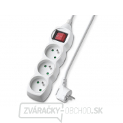 Predlžovací kábel 3 zásuvky 3m Geti GEC33S s vypínačom Predlžovací kábel 3 zásuvky 3m Geti GEC33S s vypínačom gallery main image