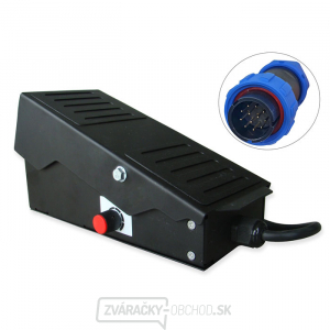 Ovládací pedál pre zváračky CP10 - DIGITIG 216P AC/DC, konektor 12pin Ovládací pedál pre zváračky CP10 - DIGITIG 216P AC/DC, konektor 12pin gallery main image