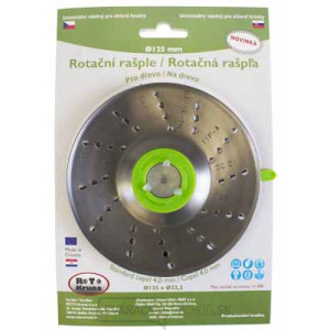 ROTO - Rotačná rašple 125x22,2mm - 4,0mm - čepeľ  ROTO - Rotačná rašple 125x22,2mm - 4,0mm - čepeľ  gallery main image