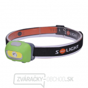 Solight LED čelové svietidlo, 3W Cree + 3W COB, 120lm, biele + červené svetlo, 3x AAA gallery main image