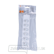 Solight viacnásobná zásuvka, 6 zásuviek Náhľad