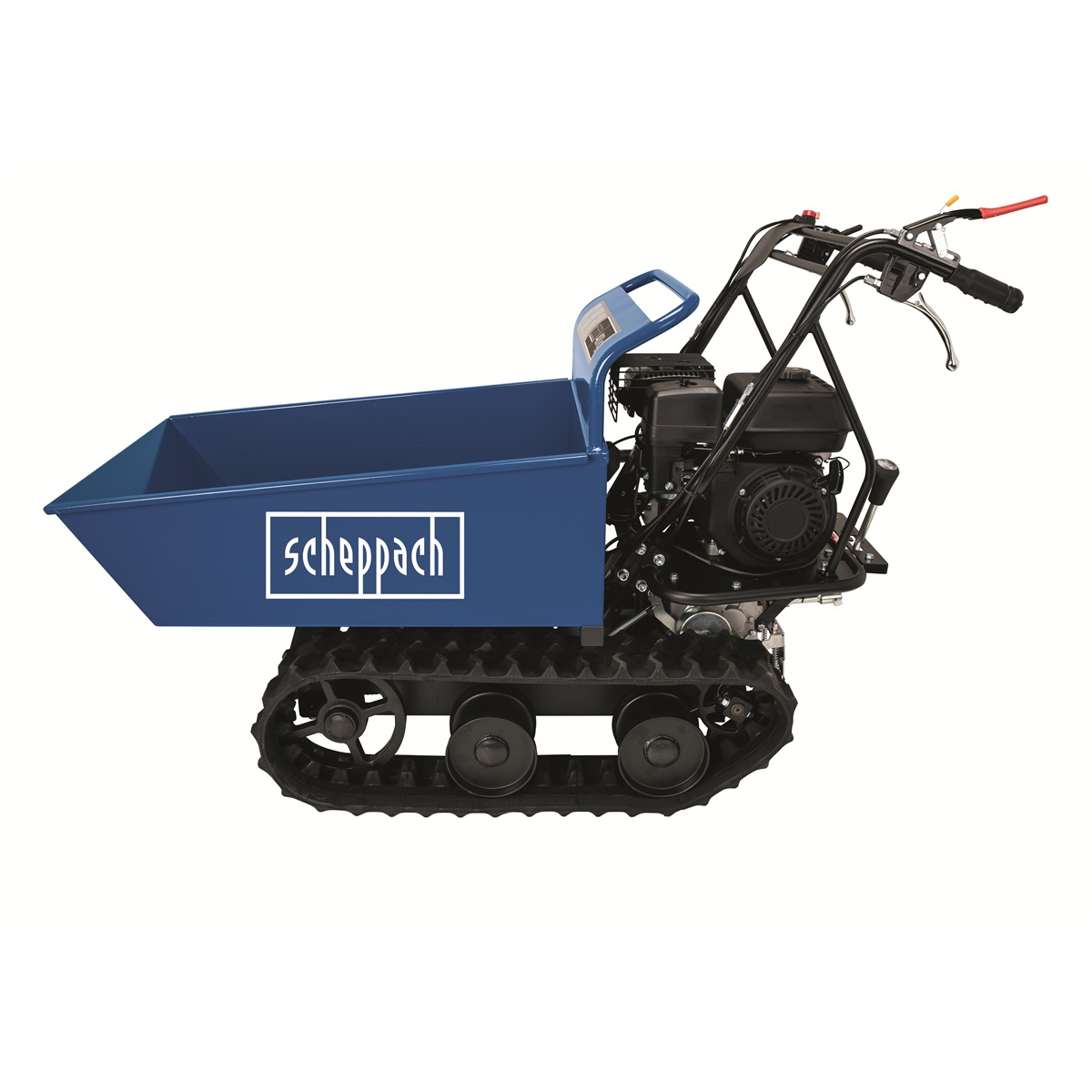 Scheppach DP 4500 pásový prepravník 400 kg s mechanickým sklápaním korby Náhľad