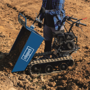 Scheppach DP 4500 pásový prepravník 400 kg s mechanickým sklápaním korby náhled