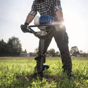 Pôdny vrták Scheppach EB 2000 + 3 vrtáky náhled