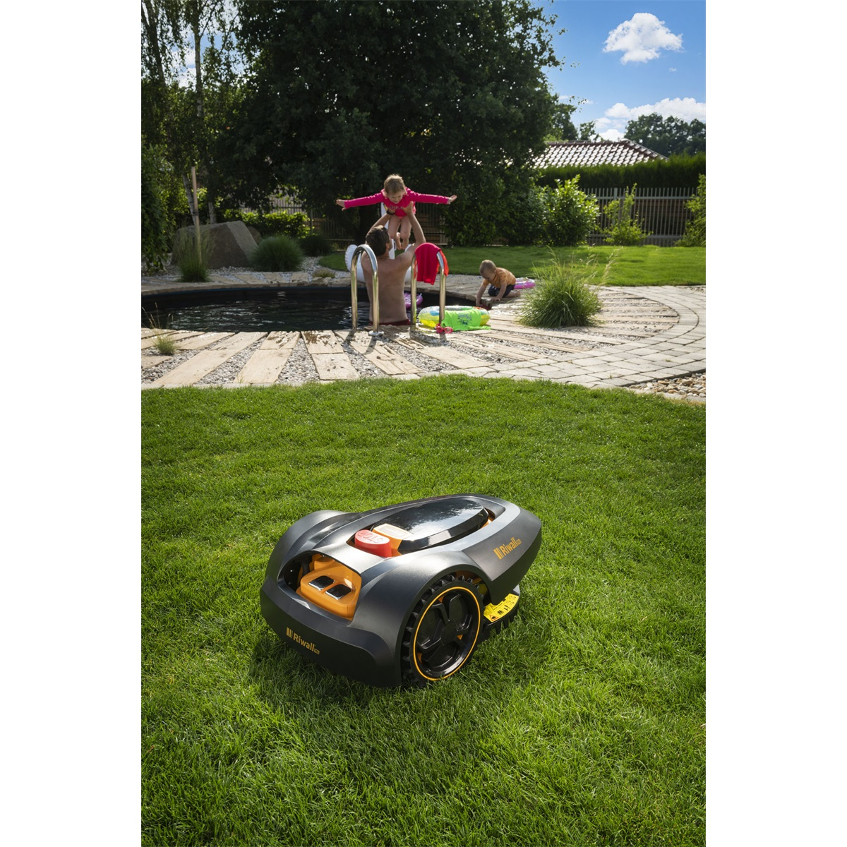 Riwall PRO RRM 600 robotická aku kosačka 600 m2 Náhľad