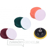 Sada čistiacich/leštiacich výsekov na vŕtačku 10ks, priemer 100mm, 3x3druhy Sada čistiacich/leštiacich výsekov na vŕtačku 10ks, priemer 100mm, 3x3druhy náhled