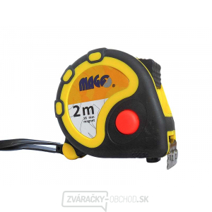 Zvinovací meter 2m x 16mm (guma/plast, magnet) Zvinovací meter 2m x 16mm (guma/plast, magnet) gallery main image