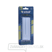 Tyčinky tavné, transparentné, ∅ 11x100mm - 6ks Náhľad