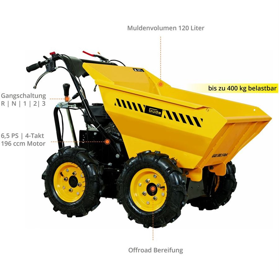 DUMPER GAD 400.1/4x4 Náhľad