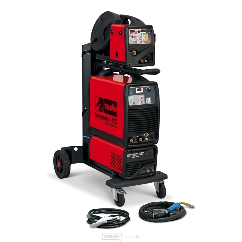 Zvárací invertor CO2 - Inverpulse 425 R.A. MIG-TIG-MMA 