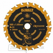 DeWALT DT10300 pílový kotúč EXTREME FLEXVOLT, 165 x 20 mm, 24 zubov gallery main image