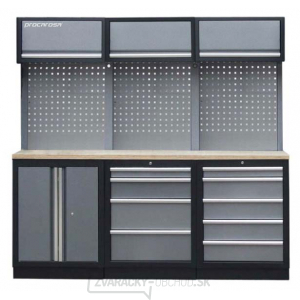 Zostava dielenského nábytku Procarosa PROFI 245 Pracovná doska:: drevená, Hmotnosť:: 195,6 kg Zostava dielenského nábytku Procarosa PROFI 245 Pracovná doska:: drevená, Hmotnosť:: 195,6 kg gallery main image