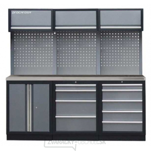 Zostava dielenského nábytku Procarosa PROFI 245 Pracovná doska:: nerezová, Hmotnosť:: 208,4 kg Zostava dielenského nábytku Procarosa PROFI 245 Pracovná doska:: nerezová, Hmotnosť:: 208,4 kg gallery main image